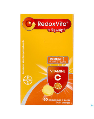 Redoxvita 500mg orange comp a sucer 60