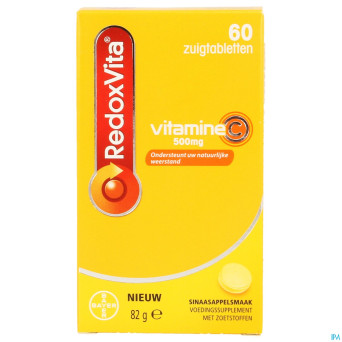 Redoxvita 500mg orange comp a sucer 60
