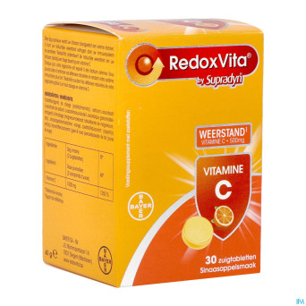 Redoxvita 500mg orange comp a sucer 30