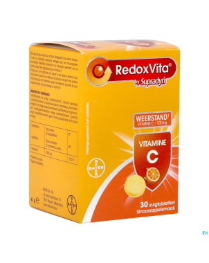 Redoxvita 500mg orange comp a sucer 30