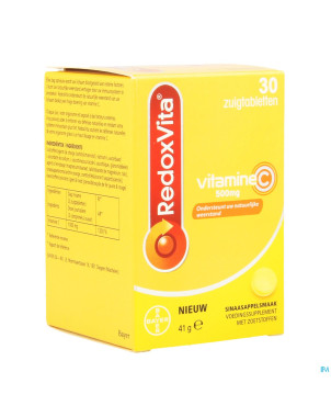 Redoxvita 500mg orange comp a sucer 30