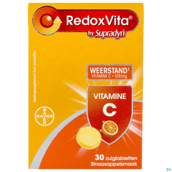 Redoxvita 500mg orange comp a sucer 30