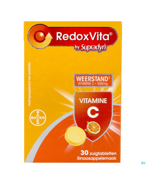 Redoxvita 500mg orange comp a sucer 30