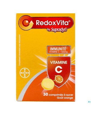 Redoxvita 500mg orange comp a sucer 30