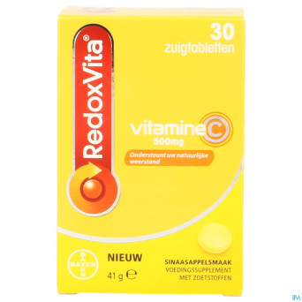 Redoxvita 500mg orange comp a sucer 30
