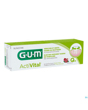 Gum dentifrice activital    75ml