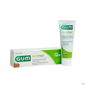 Gum dentifrice activital    75ml