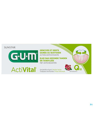 Gum dentifrice activital    75ml