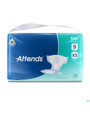 Attends slip regular 9 x small 1x32