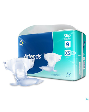 Attends slip regular 9 x small 1x32
