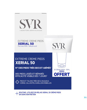 Coffret xerial 50 extreme 50ml+30 pieds 50ml grat.