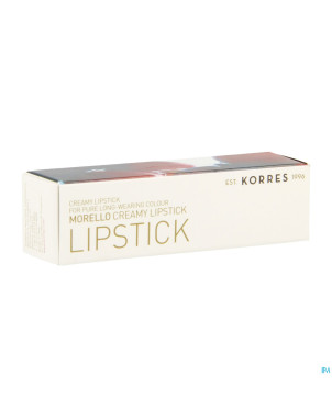 Korres km lipstick morello 59 burgundy red
