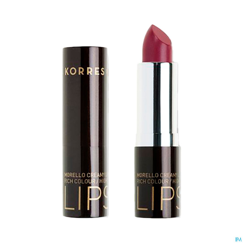 Korres km lipstick morello 28 pearl berry