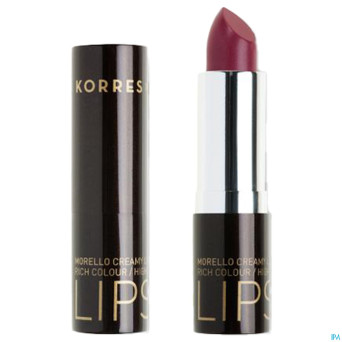 Korres km lipstick morello 28 pearl berry