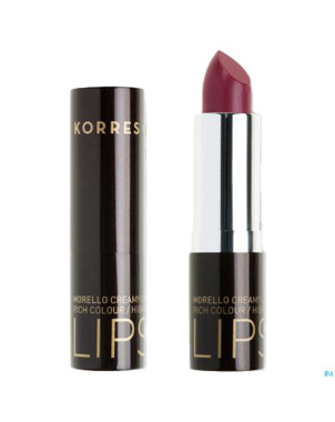 Korres km lipstick morello 28 pearl berry