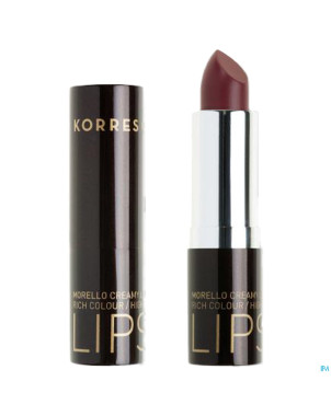 Korres km lipstick morello 23 natural purple