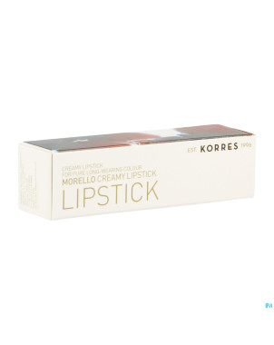 Korres km lipstick morello 03 warm beige