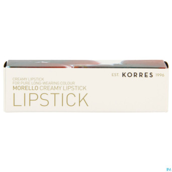 Korres km lipstick morello 03 warm beige