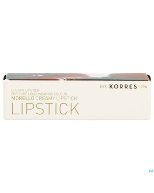 Korres km lipstick morello 03 warm beige