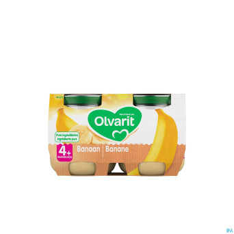 Olvarit banane    2x125g 4m06