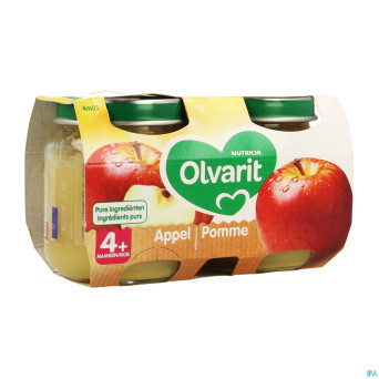 Olvarit pomme    2x125g 4m05