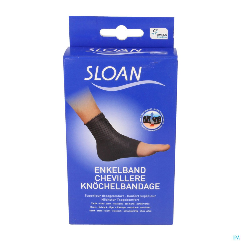 Sloan cheville sup noir s