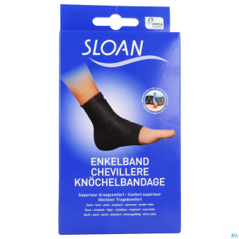 Sloan cheville sup noir l