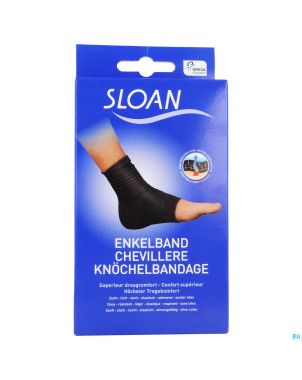 Sloan cheville sup noir l