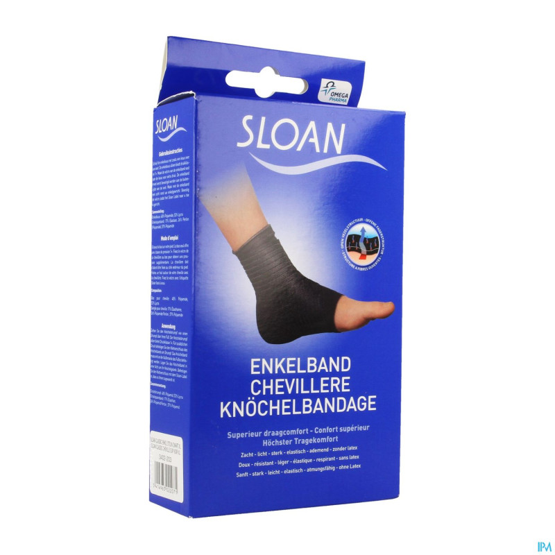 Sloan cheville sup noir xl