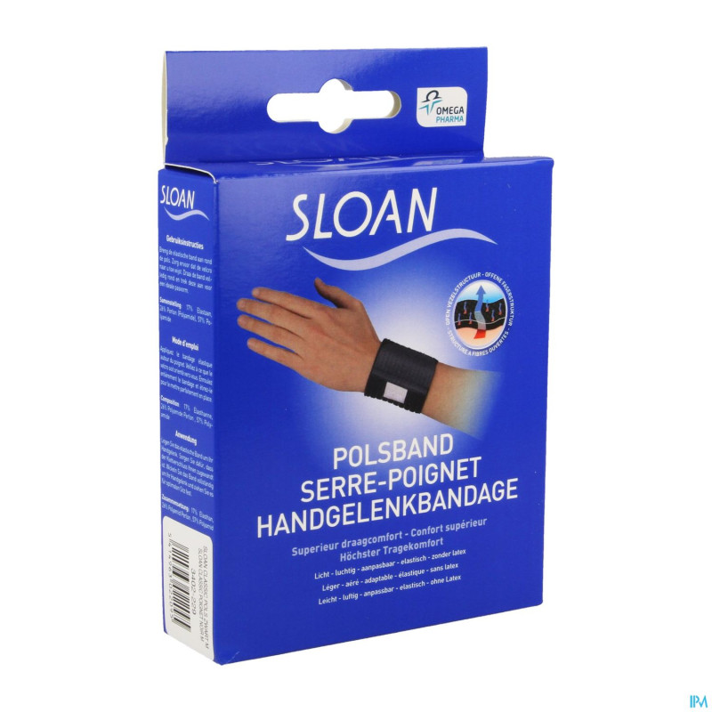 Sloan classic poignet noir s/m