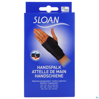 Sloan classic atelle noire gauche s/m