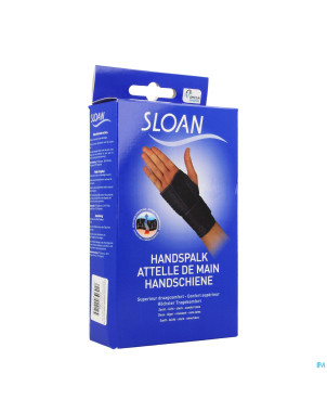 Sloan classic atelle noire droite s/m