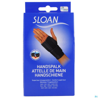 Sloan classic atelle noire droite s/m