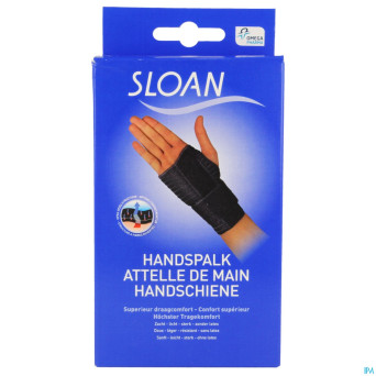 Sloan classic atelle noire droite l/xl