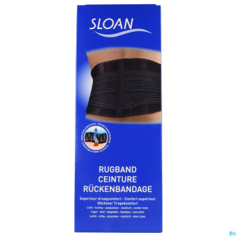 Sloan classic ceinture noire l