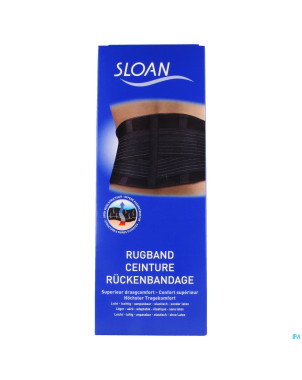 Sloan classic ceinture noire l