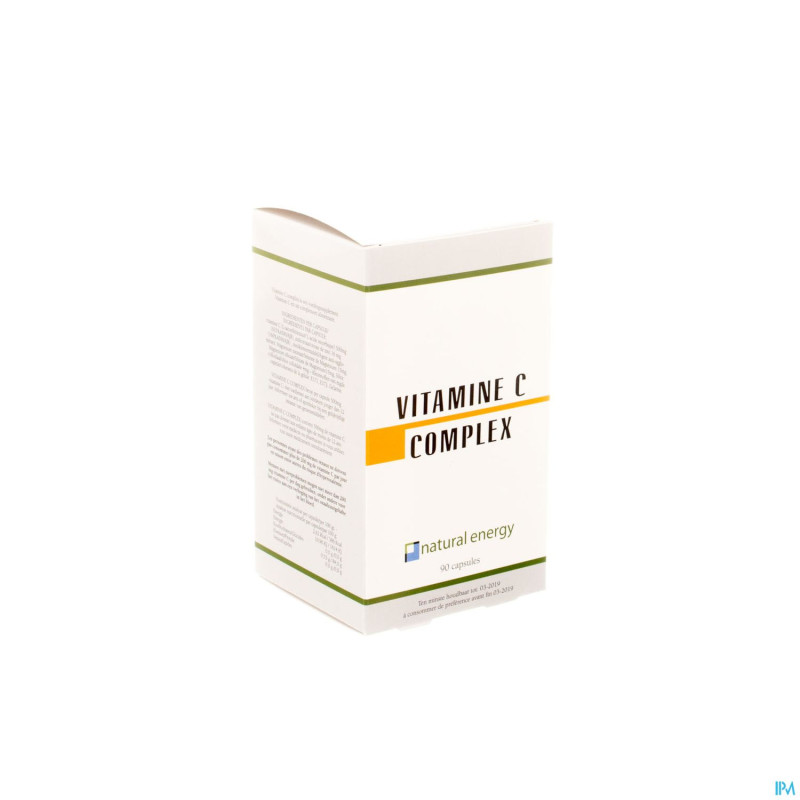 Natural energy vitamine c complex    caps  90