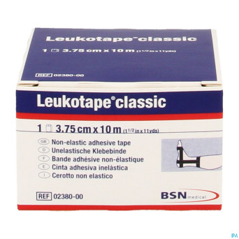Leukotape classic noir    3,75cmx10m 1  238000