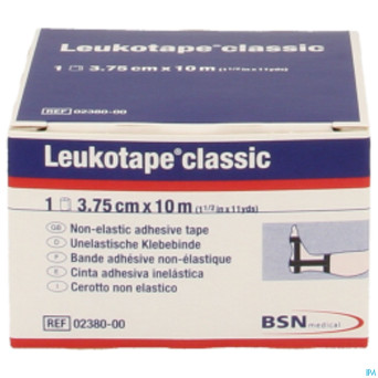 Leukotape classic noir    3,75cmx10m 1  238000