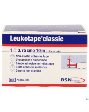 Leukotape classic rouge    3,75cmx10m 1 7618700