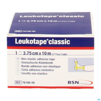 Leukotape classic jaune    3,75cmx10m 1 7618800