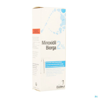 Minoxidil biorga 2% sol cutanee coffret  fl 1x60ml