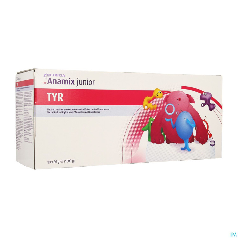 Tyr anamix junior neutre 30x36g