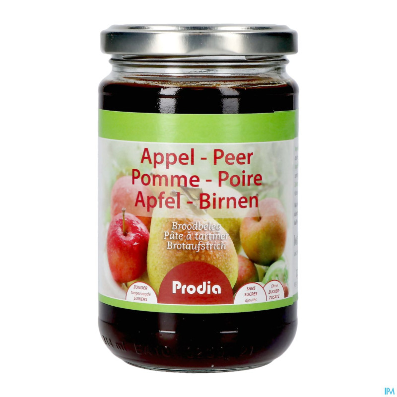 Prodia tartinade pomme-poire    320g 4894 revogan