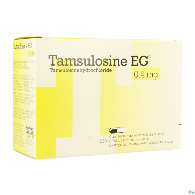 Tamsulosine eg pi pharma caps dur   200 x0,4mg pip