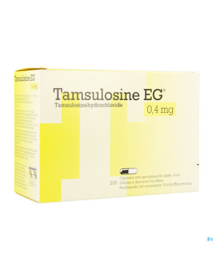 Tamsulosine eg pi pharma caps dur   200 x0,4mg pip