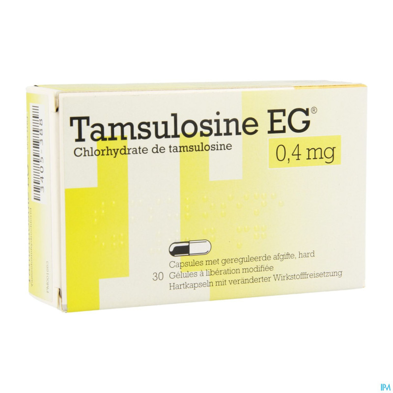 Tamsulosine eg pi pharma caps dur    30 x0,4mg pip