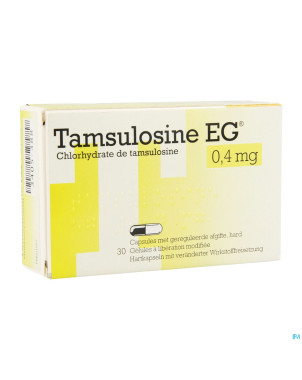 Tamsulosine eg pi pharma caps dur    30 x0,4mg pip