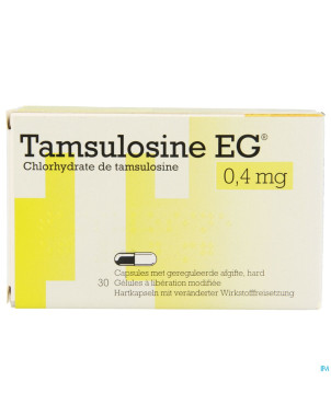 Tamsulosine eg pi pharma caps dur    30 x0,4mg pip
