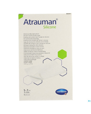 Atrauman silicone  5x7cm 5  4995673